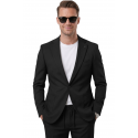 DeepSEA Kare Desenli Slim Fit Erkek Takım Elbise – Çift Düğme Çift Yırtmaç 2’li Takım 2600821