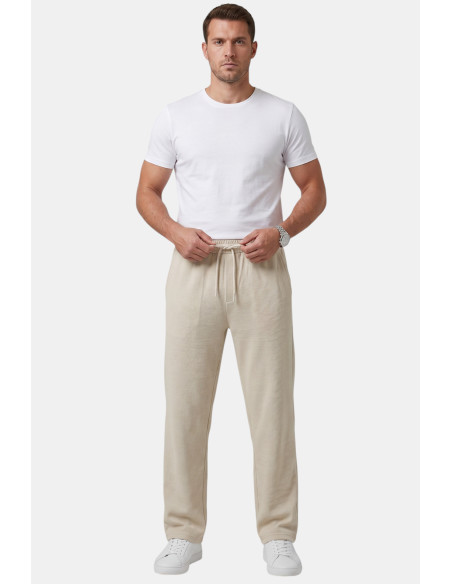 DeepSEA Beli ve Paçası Lastikli Spor Pantolon Eşofman Altı 2600262