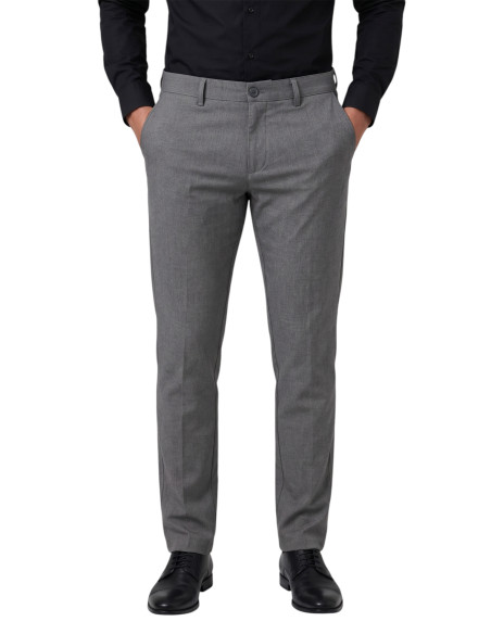 DeepSEA Slim Fit Likralı Pamuklu İtalyan Kesim Erkek Spor Klasik Pantolon 2601744