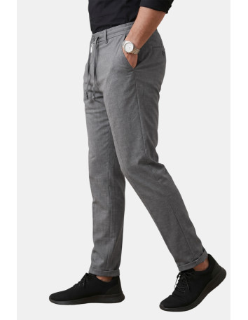 DeepSEA İtalyan Kesim Slim Fit Likralı Duble Paça Spor Pantolon 2602050 2