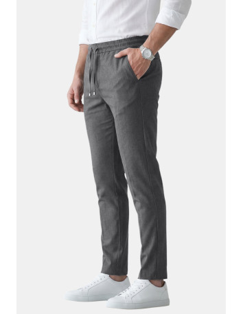 DeepSEA İtalyan Kesim Slim Fit Likralı Duble Paça Spor Pantolon 2602050 2