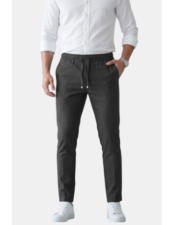 DeepSEA Slim Fit Beli Lastikli İpli Likralı Soft Touch Spor Pantolon 2601746 2