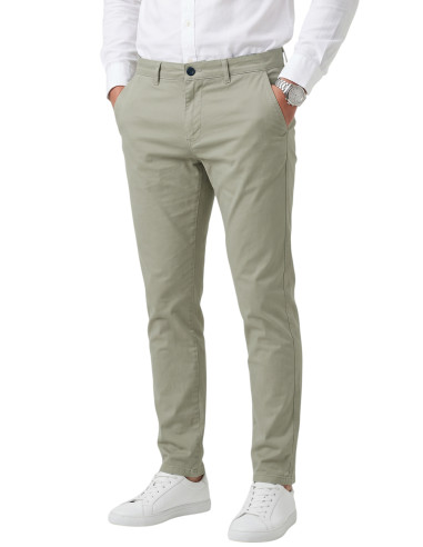 DeepSEA Slim Fit Pamuklu Likralı Chino Spor Pantolon 2601745