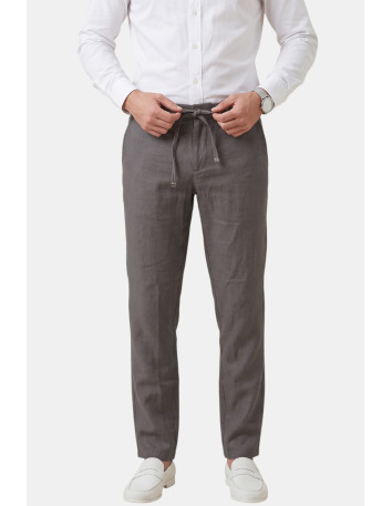 DeepSEA Slim Fit Likralı Keten Dokulu Pamuklu Erkek Pantolon – Nefes Alan Yazlık Modern Kesim 2600705 2