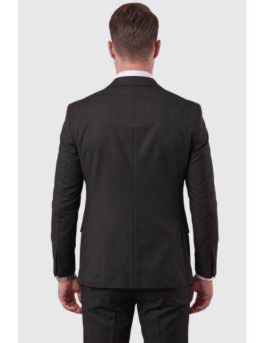 DeepSEA Slim Fit Likralı 3’lü Takım Elbise Ceket Yelek Pantolon Modern Şık Tasarım 2601798