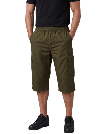 DeepSEA Slim Fit Likralı Çizgi Dokulu Beli Lastikli İpli Erkek Şort Kapri 2601743