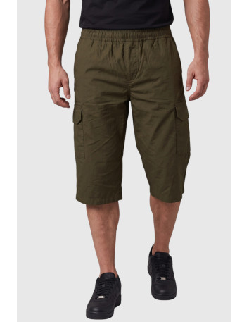 DeepSEA Slim Fit Likralı Çizgi Dokulu Beli Lastikli İpli Erkek Şort Kapri 2601743 2