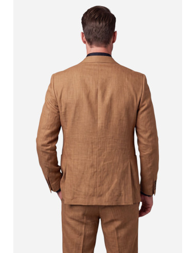 DeepSEA Slim Fit Gofre Dokulu Yazlık Spor Takım Elbise – Yarım Astarlı Likralı 2’li Kombin 2604007
