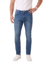 DeepSEA Erkek Slim Fit Dar Kesim Likralı Mavi Kot Pantolon – Yumuşak Dokulu Esnek Jean 2600692