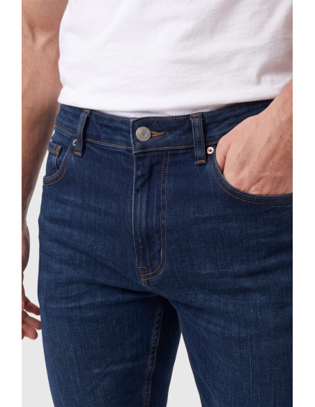 DeepSEA Erkek Slim Fit Dar Kesim Likralı Kot Pantolon – Dar Paça Pamuklu Esnek Jean 2608304