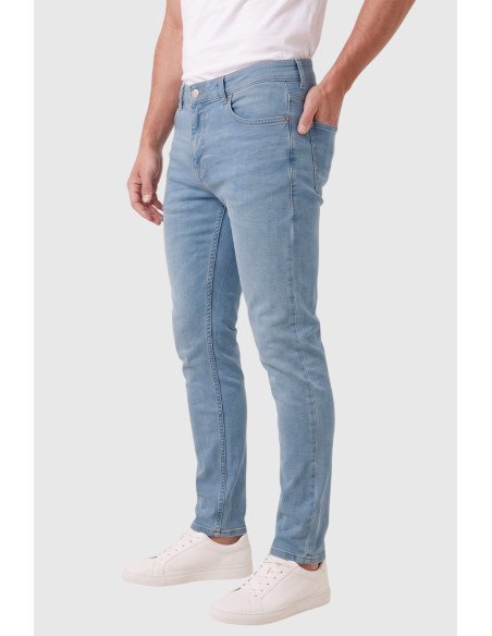 DeepSEA Erkek Slim Fit Dar Kesim Likralı Kot Pantolon – Dar Paça Pamuklu Esnek Jean 2608304