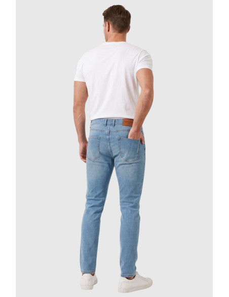 DeepSEA Erkek Slim Fit Dar Kesim Likralı Kot Pantolon – Dar Paça Pamuklu Esnek Jean 2608304