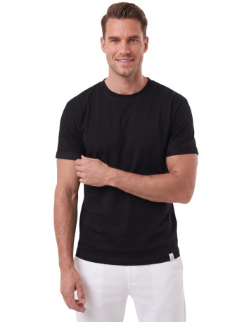 DeepSEA Erkek Slim Fit %90 Pamuk Likralı Yumuşak Dokulu Basic Tişört 1801131