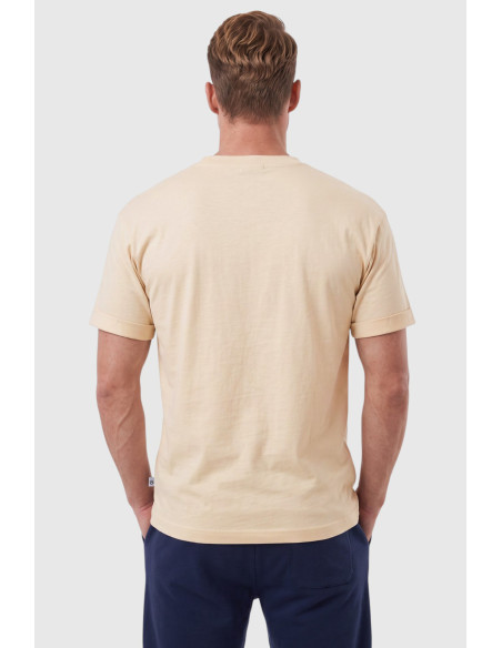 DeepSEA Erkek Slim Fit %90 Pamuk Likralı Yumuşak Dokulu Basic Tişört 1801131