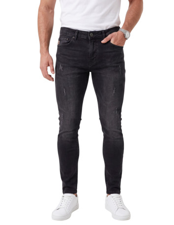 DeepSEA Erkek Slim Fit Dar Kesim Likralı Kot Pantolon – Dar Paça Pamuklu Esnek Jean 2608304