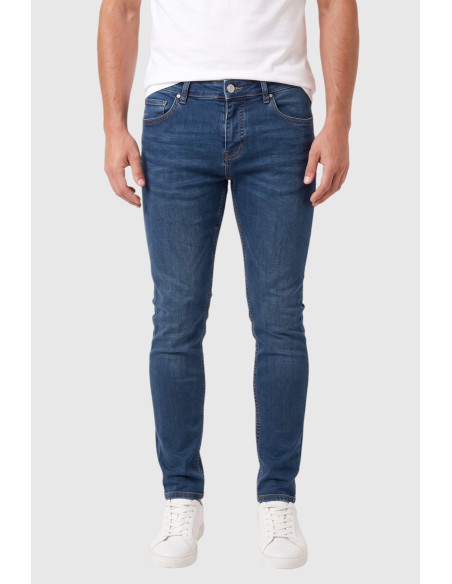 DeepSEA Erkek Slim Fit Dar Kesim Likralı Kot Pantolon – Dar Paça İnce Esnek Jean 2608306