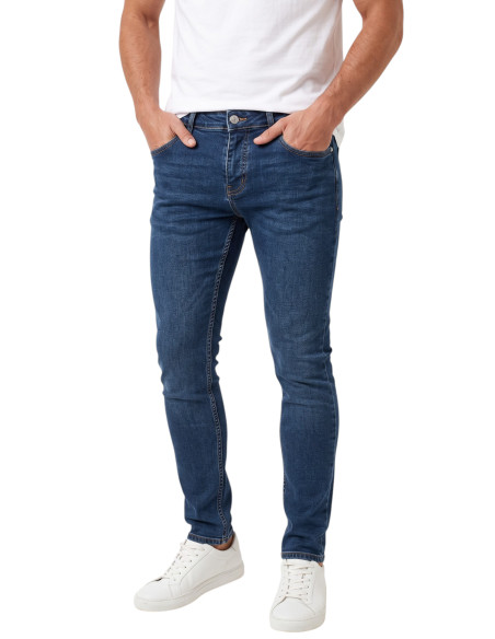 DeepSEA Erkek Slim Fit Dar Kesim Likralı Kot Pantolon – Dar Paça İnce Esnek Jean 2608306