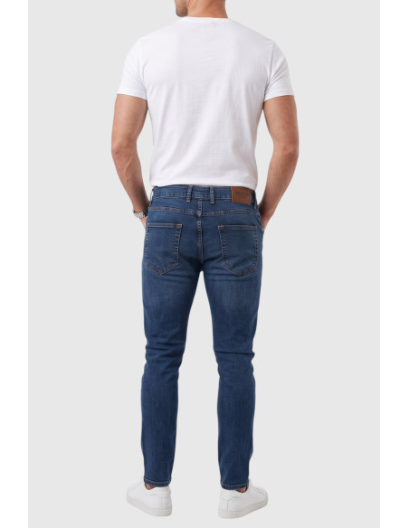 DeepSEA Erkek Slim Fit Dar Kesim Likralı Kot Pantolon – Dar Paça İnce Esnek Jean 2608306