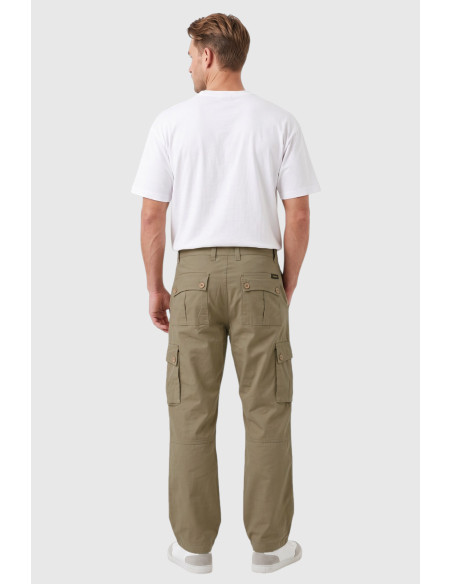 DeepSEA Erkek Relaxed Fit Bol Kesim Likralı Outdoor Kargo Pantolon – Çok Cepli Geniş Paça 1705421