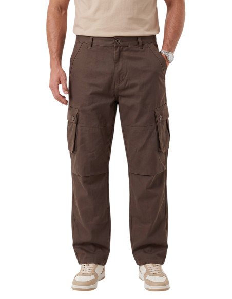 DeepSEA Erkek Relaxed Fit Bol Kesim Likralı Outdoor Kargo Pantolon – Çok Cepli Geniş Paça 1705421