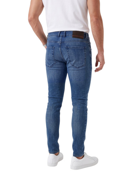 DeepSEA Erkek Slim Fit Dar Kesim Likralı Kot Pantolon – Dar Paça İnce Esnek Jean 2608306