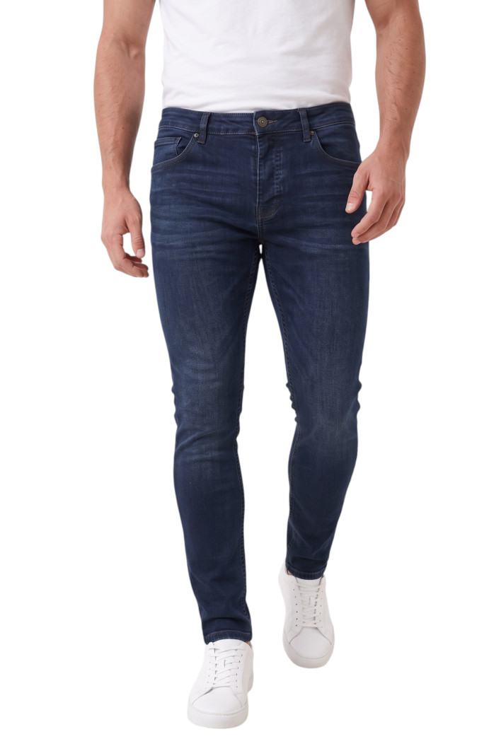 DeepSEA Erkek Slim Fit Dar Kesim Likralı Kot Pantolon – Dar Paça İnce Esnek Jean 2608306