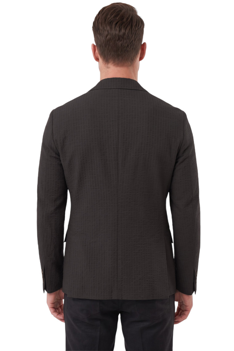 DeepSEA Slim Fit Blazer Ceket – Likralı Çift Yırtmaç Dokulu Premium Ceket 2600776