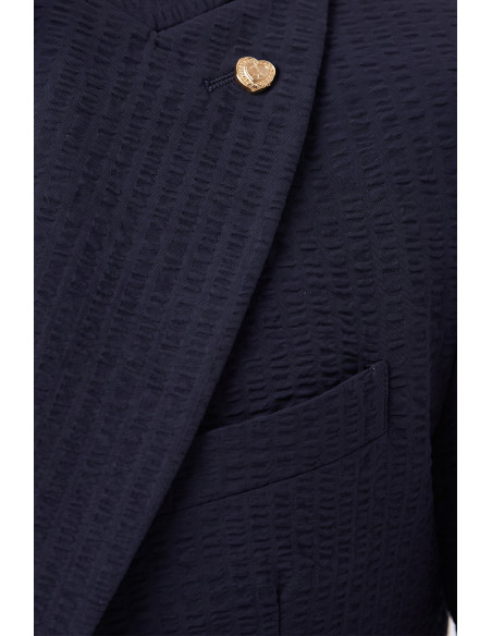 DeepSEA Slim Fit Blazer Ceket – Likralı Çift Yırtmaç Dokulu Premium Ceket 2600776