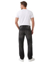 DeepSEA Erkek Yıkamalı Baggy Fit Likralı Bol Kesim Geniş Paça Jean Kot Pantolon 2600061
