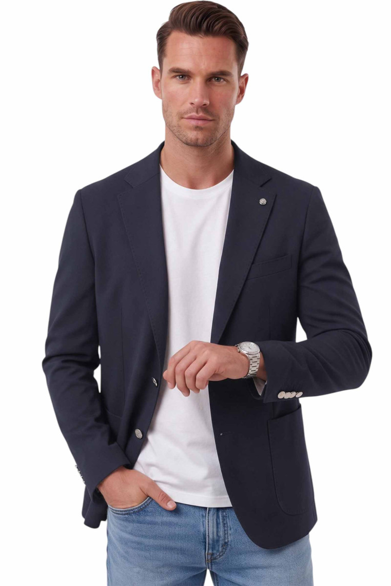 DeepSEA Slim Fit Blazer Ceket – Likralı Çift Yırtmaç Dokulu Premium Ceket 2600776