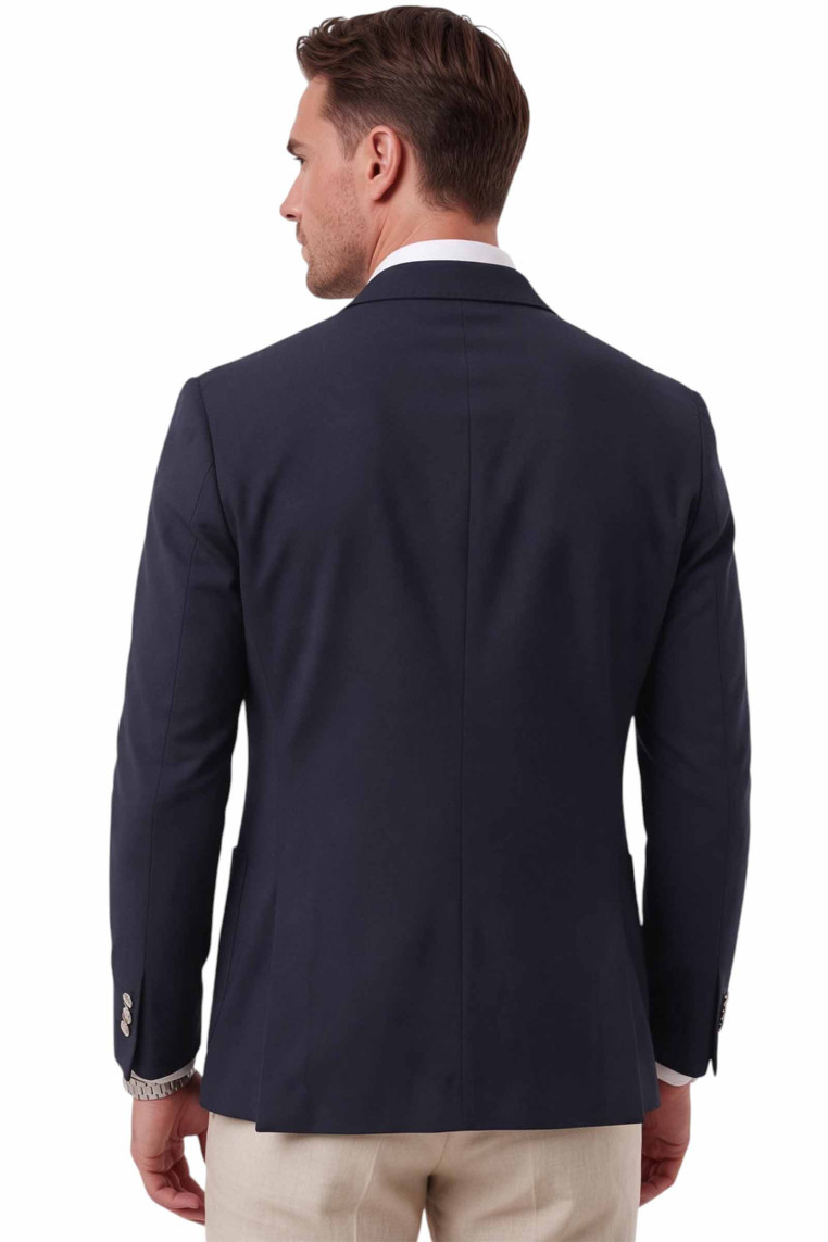 DeepSEA Slim Fit Blazer Ceket – Likralı Çift Yırtmaç Dokulu Premium Ceket 2600776
