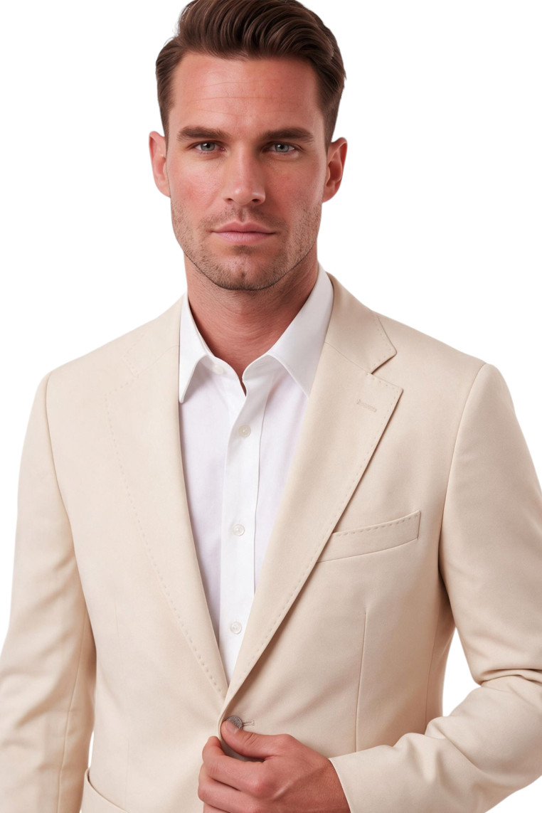 DeepSEA Slim Fit Blazer Ceket – Likralı Çift Yırtmaç Dokulu Premium Ceket 2600776