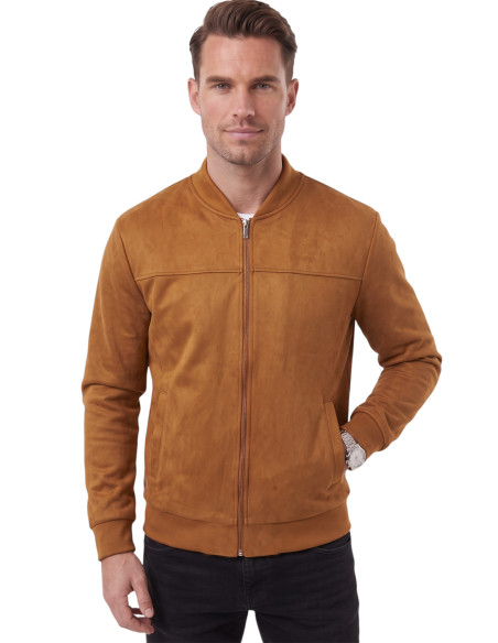 DeepSEA Erkek Slim Fit Likralı Süet Ceket – Kırışmayan Ütü Gerektirmeyen Mevsimlik Mont 2504334