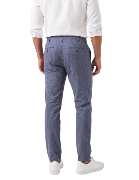 DeepSEA Erkek Likralı Beli Lastikli & İpli Dar Kesim Şık Kumaş Pantolon 2600572