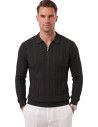 DeepSEA Erkek %95 Pamuk Slim Fit Kesik Açık Yaka Likralı Penye Sweatshirt Oval Kesim 2602299