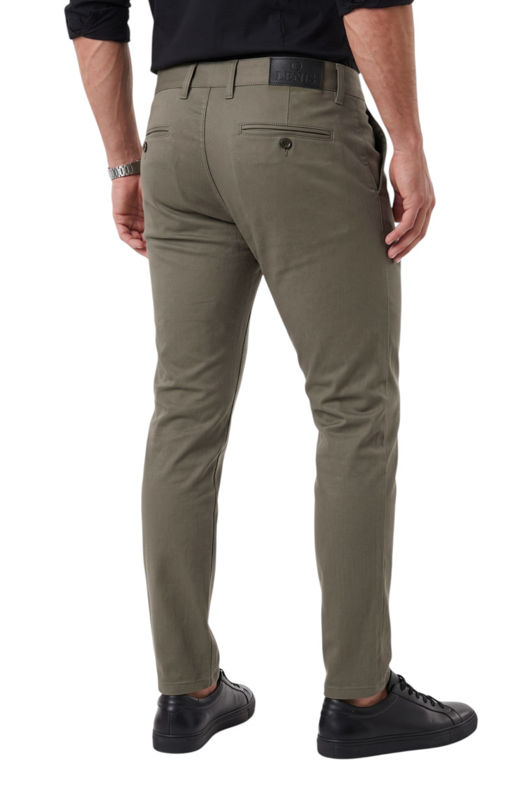 DeepSEA Erkek Modern Fit Likralı Kumaş Pantolon Günlük & Ofis Kullanımı 2602020