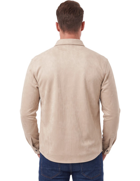 DeepSEA Premium Süet Dokulu Slim Fit Erkek Gömlek - Ceket Formunda 2500556