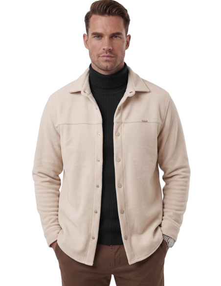 DeepSEA Erkek Regular Fit Likralı Kaşe Ceket – Yumuşak Dokulu Çıtçıtlı Cepsiz 2600760