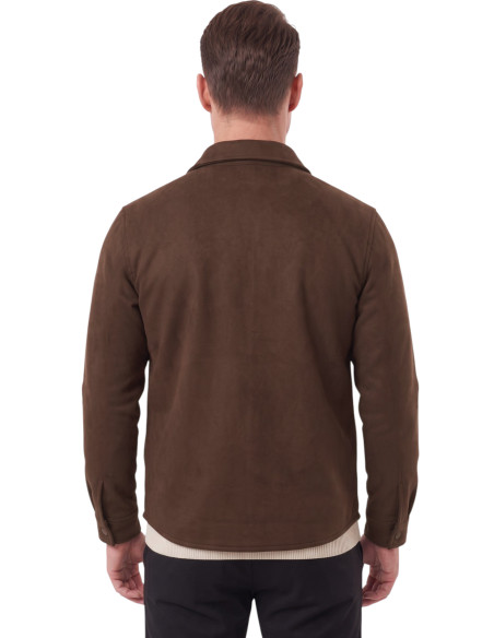 DeepSEA Erkek Regular Fit Likralı Kaşe Ceket – Yumuşak Dokulu Çıtçıtlı Cepsiz 2600760