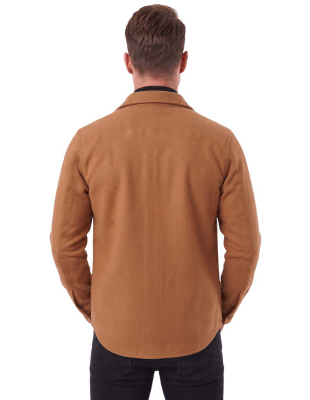 DeepSEA Erkek Regular Fit Likralı Kaşe Ceket – Yumuşak Dokulu Çıtçıtlı Cepsiz 2600760