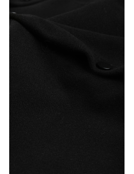 DeepSEA Erkek Regular Fit Likralı Kaşe Ceket – Yumuşak Dokulu Çıtçıtlı Cepsiz 2600760