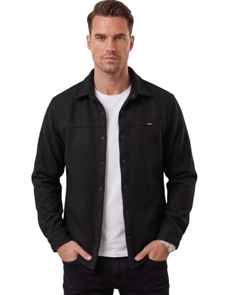 DeepSEA Erkek Regular Fit Likralı Kaşe Ceket – Yumuşak Dokulu Çıtçıtlı Cepsiz 2600760