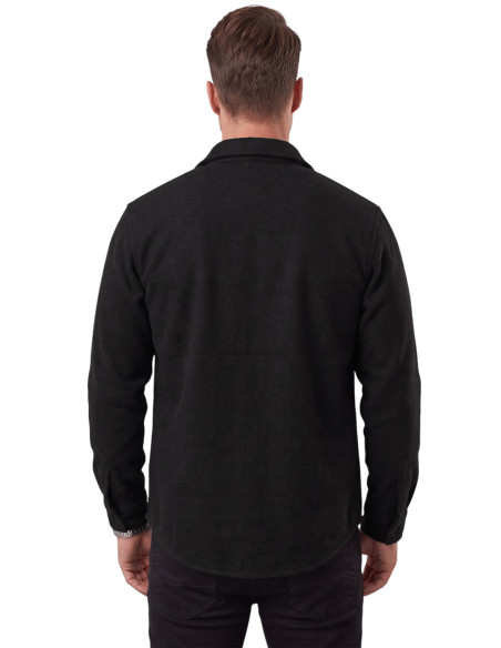 DeepSEA Erkek Regular Fit Likralı Kaşe Ceket – Yumuşak Dokulu Çıtçıtlı Cepsiz 2600760