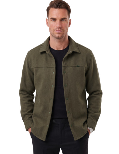 DeepSEA Erkek Regular Fit Likralı Kaşe Ceket – Yumuşak Dokulu Çıtçıtlı Cepsiz 2600760
