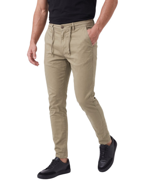 DeepSEA Erkek Slim Fit Likralı Jogger Pantolon – Beli Lastikli İpli Esnek Spor Pantolon 2700523