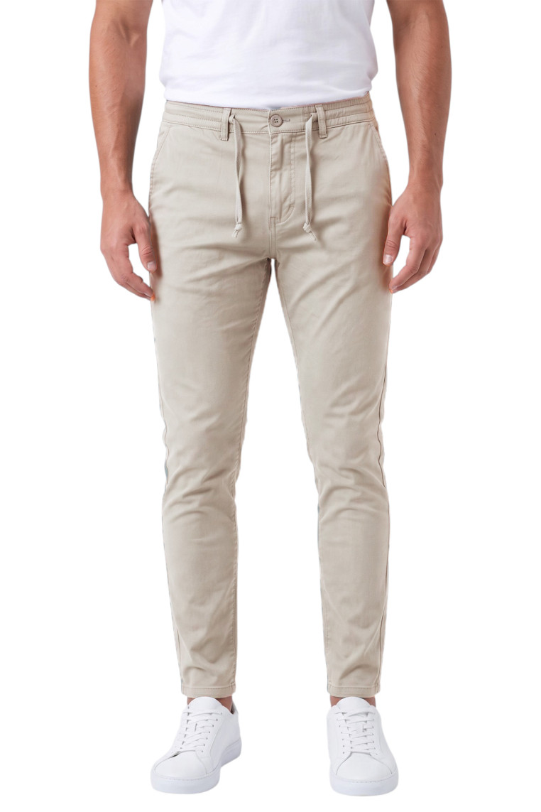 DeepSEA Erkek Slim Fit Likralı Jogger Pantolon – Beli Lastikli İpli Esnek Spor Pantolon 2700523