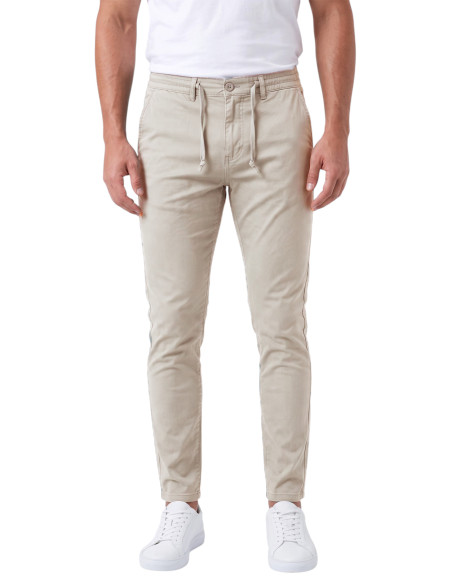 DeepSEA Erkek Slim Fit Likralı Jogger Pantolon – Beli Lastikli İpli Esnek Spor Pantolon 2700523
