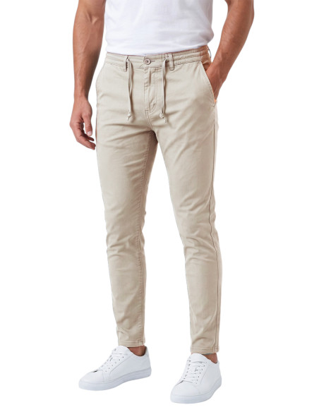 DeepSEA Erkek Slim Fit Likralı Jogger Pantolon – Beli Lastikli İpli Esnek Spor Pantolon 2700523