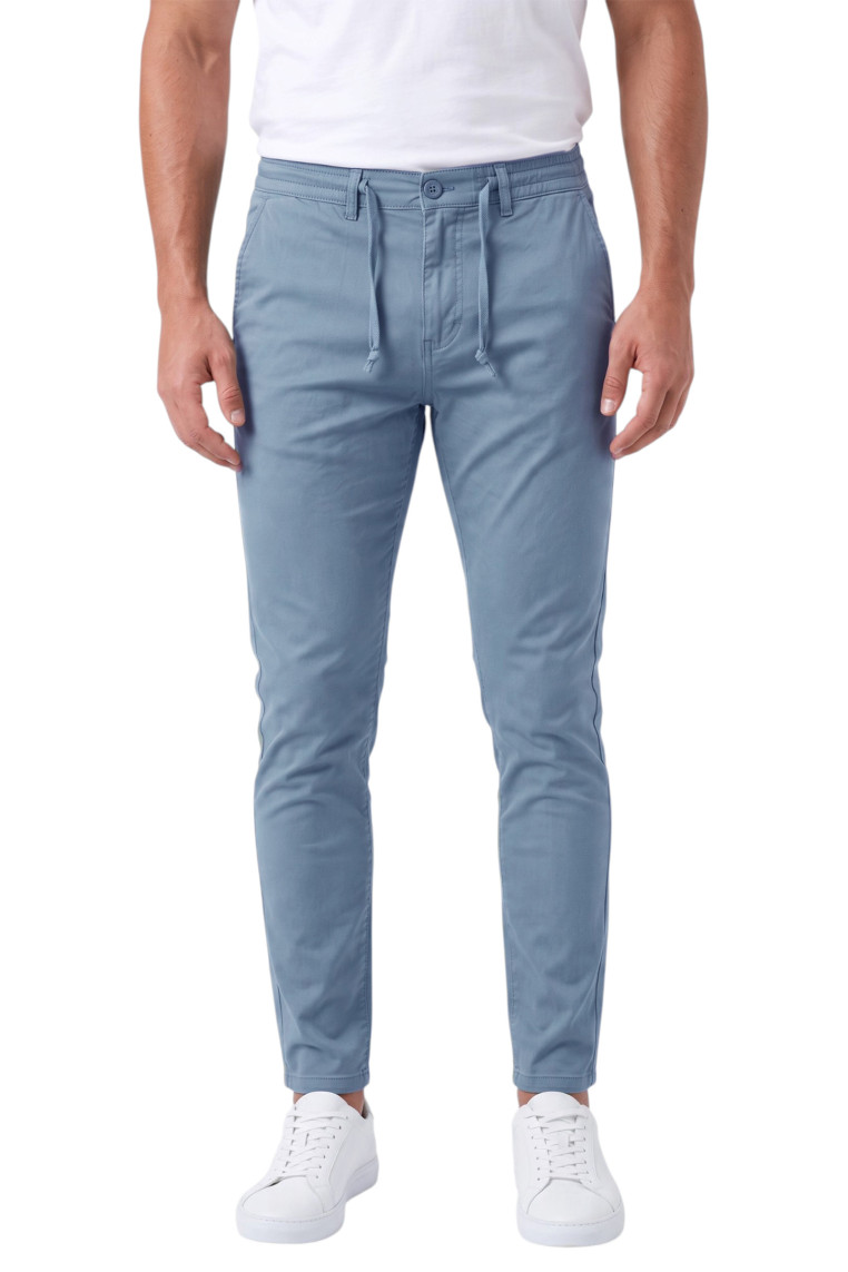 DeepSEA Erkek Slim Fit Likralı Jogger Pantolon – Beli Lastikli İpli Esnek Spor Pantolon 2700523