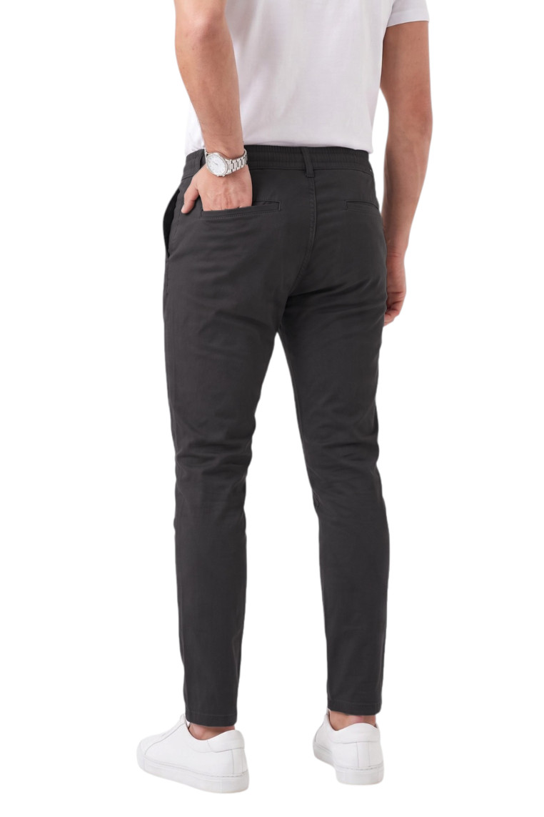 DeepSEA Erkek Slim Fit Likralı Jogger Pantolon – Beli Lastikli İpli Esnek Spor Pantolon 2700523